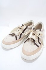 画像1: 【SALE】axes femme / コーデュロイスニーカー L ベージュ Y-25-03-10-049-AX-SH-SZ-ZTK022 (1)