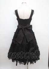 画像2: h.NAOTO / Rose Bird Cage Dress  黒 Y-25-03-11-046-HN-OP-SZ-ZY (2)