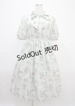 画像1: Melody BasKet / 植物図鑑ボウタイワンピース  ミント Y-25-03-11-049-LO-OP-SZ-ZY