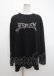 画像1: REFLEM / ロゴラインストーンTEE  黒 Y-25-03-11-009-PU-TO-SZ-ZY (1)