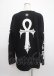 画像2: REFLEM / ロゴラインストーンTEE  黒 Y-25-03-11-009-PU-TO-SZ-ZY (2)