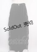 REFLEM / 2WAYワイドカーゴベロアパンツ F ブラック Y-25-03-11-071-PU-PA-SZ-ZY