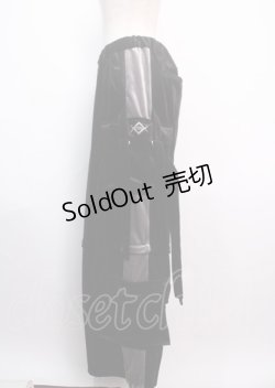 画像2: REFLEM / 2WAYワイドカーゴベロアパンツ F ブラック Y-25-03-11-071-PU-PA-SZ-ZY