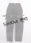 DimMoire / PUNKボンテージパンツ M ブラック Y-25-03-11-072-PU-PA-SZ-ZS