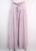 Rozen Kavalier / プリーツ袴ワイドパンツ  ピンク Y-25-03-11-081-OO-PA-SZ-ZY
