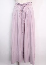 Rozen Kavalier / プリーツ袴ワイドパンツ  ピンク Y-25-03-11-081-OO-PA-SZ-ZY