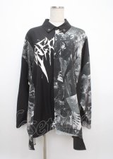 REFLEM / murakaruki コラボプリントワイドシャツ F ブラック Y-25-03-11-015-PU-TS-SZ-ZY