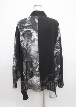 画像2: REFLEM / murakaruki コラボプリントワイドシャツ F ブラック Y-25-03-11-015-PU-TS-SZ-ZY