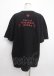 画像2: REFLEM / ラインストーンロゴ半袖Tシャツ F ブラック×レッド Y-25-03-11-016-PU-TO-SZ-ZY (2)