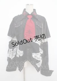 REACH / セパレートシャツ F 黒 Y-25-03-11-019-PU-BL-SZ-ZY