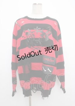 画像1: Grrr the Lipper / ヘロヘロガルルchanト共ニ脱獄Nitoー！ F ブラック×レッド Y-25-03-11-021-PU-TO-SZ-ZY