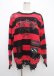 画像1: Grrr the Lipper / ヘロヘロガルルchanト共ニ脱獄Nitoー！ F ブラック×レッド Y-25-03-11-021-PU-TO-SZ-ZY (1)