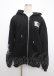 画像1: AdaNous / waffle zipup parker F ブラック Y-25-03-11-022-PU-TO-SZ-ZY (1)
