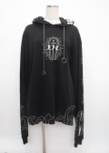 REFLEM / ロングスリーブチェーンパーカー F ブラック Y-25-03-11-023-PU-TO-SZ-ZT315