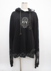 REFLEM / ロングスリーブチェーンパーカー F ブラック Y-25-03-11-023-PU-TO-SZ-ZT315
