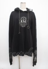 画像1: 【SALE】REFLEM / ロングスリーブチェーンパーカー F ブラック Y-25-03-11-023-PU-TO-SZ-ZT315 (1)