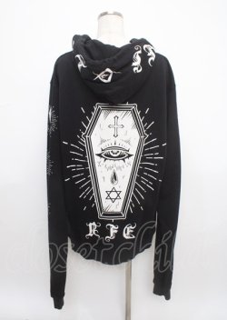 画像2: REFLEM / ロングスリーブチェーンパーカー F ブラック Y-25-03-11-023-PU-TO-SZ-ZT315