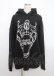 画像1: ililil / Tribal skullプルオーバーパーカー F ブラック Y-25-03-11-024-PU-TO-SZ-ZT280 (1)