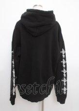 画像2: 【SALE】ililil / Tribal skullプルオーバーパーカー F ブラック Y-25-03-11-024-PU-TO-SZ-ZT280 (2)