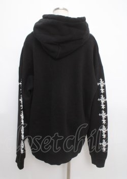 画像2: ililil / Tribal skullプルオーバーパーカー F ブラック Y-25-03-11-024-PU-TO-SZ-ZT280