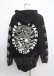 画像2: KRY CLOTHING / KATAMEGAKURE F ブラック Y-25-03-11-027-EL-TO-SZ-ZT272 (2)