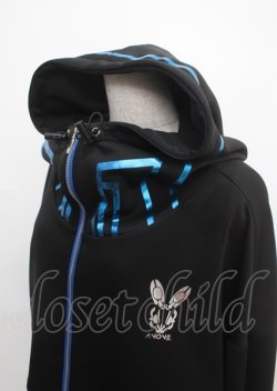 画像3: ililil / あのねコラボサイバージャージパーカー F ブラック Y-25-03-11-028-PU-TO-SZ-ZT279