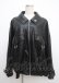 画像1: REFLEM / PUレザーシャツブルゾン F ブラック Y-25-03-11-030-PU-BL-SZ-ZY (1)