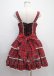 画像2: Angelic Pretty / Fancyタータンチェックジャンパースカート  赤 Y-25-03-11-039-AP-OP-SZ-ZY (2)