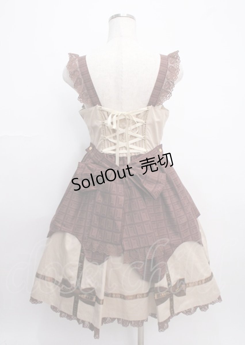 画像2: Angelic Pretty / Dreamyショコラティエジャンパースカート  アイボリー Y-25-03-11-040-AP-OP-SZ-ZY (2)