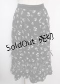 axes femme / 花柄スカウチョ  黒 Y-25-03-14-064-AX-PA-SZ-OS