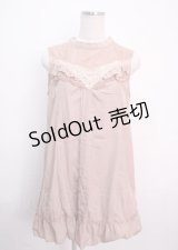 axes femme / プチスタンド襟チュニック M アワピンク Y-25-03-14-076-AX-OP-SZ-OS