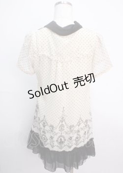 画像2: axes femme / アリスシルエットパネルチュニック M 生成り Y-25-03-14-082-AX-OP-SZ-OS