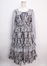 axes femme / マドモワゼルワンピース M 紺 Y-25-03-14-108-AX-OP-SZ-OS