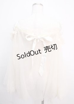 画像2: axes femme / 4wayチュールチュニック F 生成り Y-25-03-14-118-AX-TO-SZ-OS