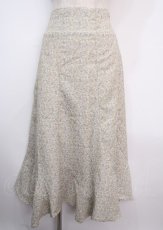 画像1: 【SALE】axes femme / 小花柄マーメイドスカート  イエロー Y-25-03-14-048-AX-SK-SZ-ZT237 (1)