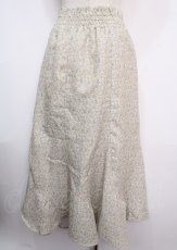 画像2: 【SALE】axes femme / 小花柄マーメイドスカート  イエロー Y-25-03-14-048-AX-SK-SZ-ZT237 (2)