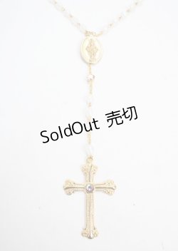 画像1: BABY,THE STARS SHINE BRIGHT / St.Mary Holy Cardロザリオネックレス  ゴールド Y-25-03-17-001-BA-AC-SZ-ZY