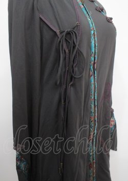 画像3: Ozz oneste / 刺繍チャイナチュニックワンピース  グレー Y-25-03-17-057-OO-OP-SZ-ZY
