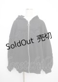 REFLEM / 猫耳ジップアップパーカー F ブラック Y-25-03-17-063-PU-TO-SZ-ZY