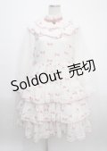 Sudarium / いたずら猫のワンピース  白 Y-25-03-17-064-LO-OP-SZ-ZY