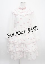 Sudarium / いたずら猫のワンピース  白 Y-25-03-17-064-LO-OP-SZ-ZY