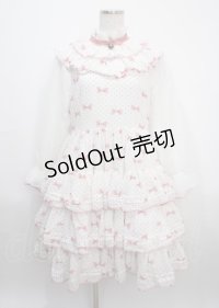 Sudarium / いたずら猫のワンピース  白 Y-25-03-17-064-LO-OP-SZ-ZY