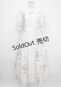 axes femme kawaii / 10thアニバーサリーワンピース M 生成り Y-25-03-17-079-AX-OP-SZ-ZY