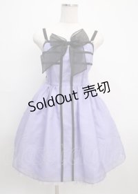 Angelic Pretty / Dolly Crossジャンパースカート  ラベンダー Y-25-03-17-089-AP-OP-SZ-ZY