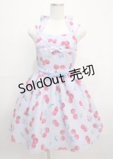 Angelic Pretty /  ドレンチェリーホルターネックジャンパースカート  ラベンダー Y-25-03-17-090-AP-OP-SZ-ZY