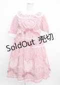 BABY,THE STARS SHINE BRIGHT / Sweet Gingham Dollワンピース  アカ Y-25-03-17-094-BA-OP-SZ-ZY