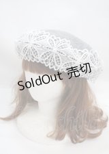 m petit by misako / TT*AMレースBベレー  中灰 Y-25-03-17-021-LO-AC-SZ-ZY