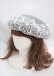 画像1: m petit by misako / TT*AMレースBベレー  中灰 Y-25-03-17-021-LO-AC-SZ-ZY (1)