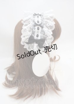 画像3: To Alice / ヴィンテージドール　ヘッドドレス F 黒 Y-25-03-17-028-LO-AC-SZ-ZY
