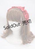 Angelic Pretty / Prima Ribbonカチューシャ  レッド Y-25-03-17-030-AP-AC-SZ-ZY